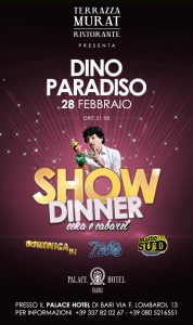 Show Dinner - Dino Paradiso
