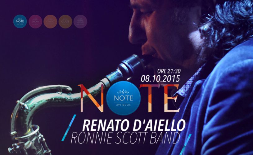 NOTE - Renato D'Aiello & Ronnie Scott Band in Acoustic Trio