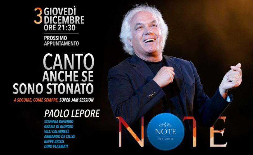 NOTE - Paolo Lepore